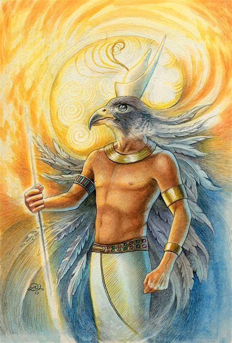 Horus The Sun God Egyptian Gods Ancient Egypt Gods Egyptian Art
