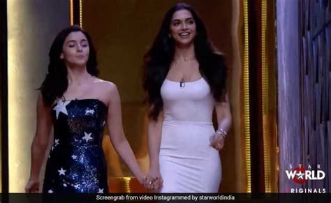 Koffee With Karan Season 6 Deepika Padukone Alia Bhatt Share Mens Washroom Secret जब दीपिका