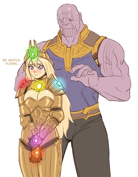Thanos Original And 4 More Drawn By Flick The Thief Danbooru