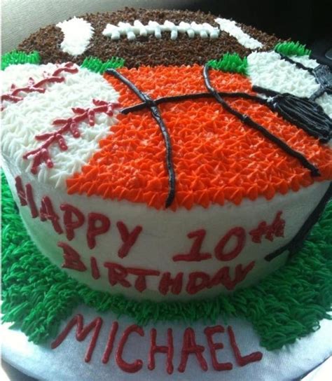 21 Great Picture Of Sports Birthday Cake Sports