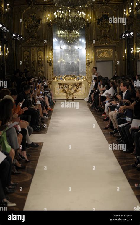 Empty Runway During The Cristiano Burani Show As Part Of Milan Fashion