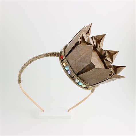 Origami Paper Crown Tiara Costume Prop Headband Birthday Etsy