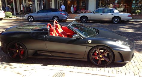 The authorized ferrari dealer meridien modena has a wide choice of new and preowned ferrari cars. Ferrari F430 Spider, matte black. Winter Park FL. : exoticspotting