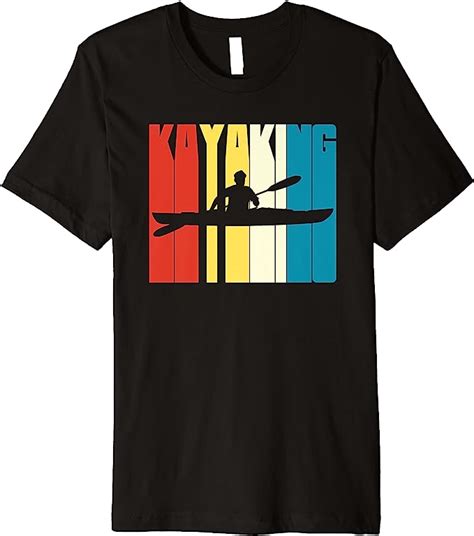 Kayak Kayaking Kayaker Premium T Shirt Clothing