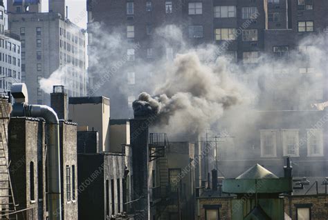 Air Pollution In Nyc Usa Stock Image C0121450 Science Photo Library