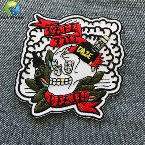 New Disign Heat Transfer Backing Embroidered Patches Suppliers