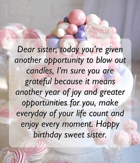 30 Best Birthday Greetings For Sister Images In 2020 Birthday