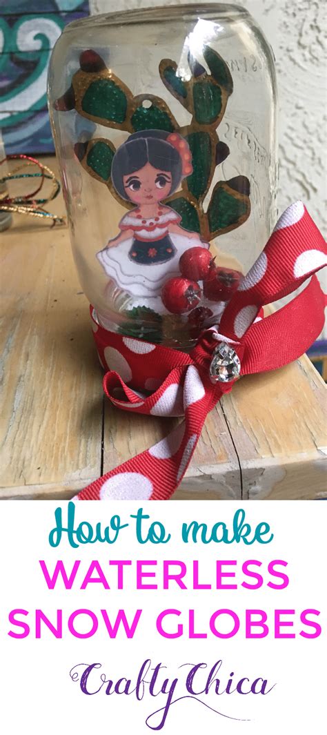 Waterless Snow Globes Crafty Chica