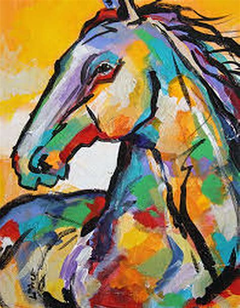 ¿cómo encontrar dibujos abstractos en pinterest? Cuadros Modernos Pinturas y Dibujos : Lindos cuadros de caballos abstractos para sala