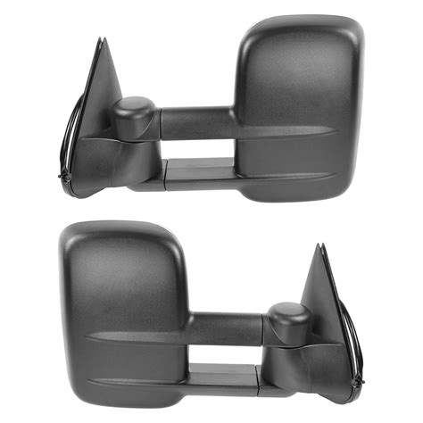Trail Ridge® Tr00055 Driver And Passenger Side Power Towing Mirror Set Heated Foldaway