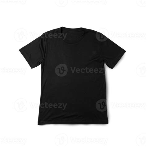 Black T Shirt Mockup Realistic T Shirt 12027403 Png