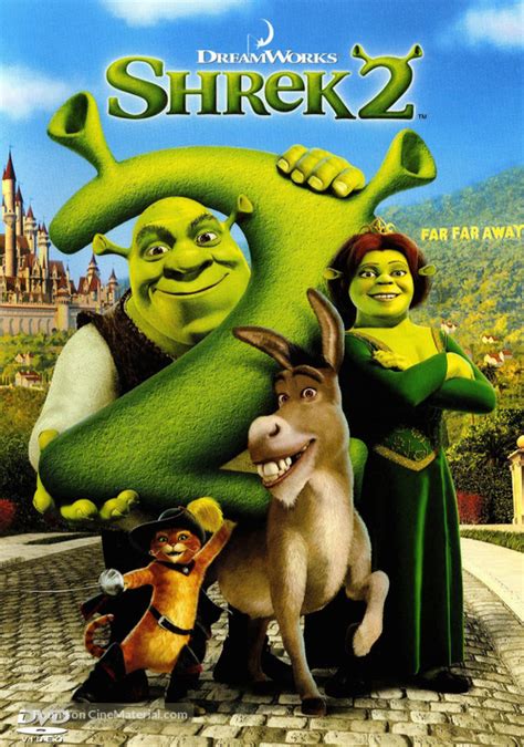 Shrek 2 2004 Dvd Movie Cover