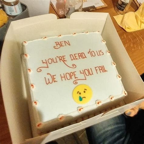 45 Hilariously Savage Farewell Cakes On Coworkers Last Day Farewell