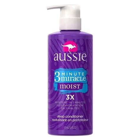 Aussie Miracle Moist With Avocado And Jojoba Oil Paraben Free 3 Minute Miracle Conditioner 160