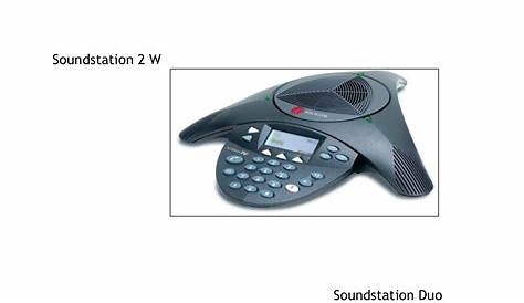 polycom sound station 2 manual