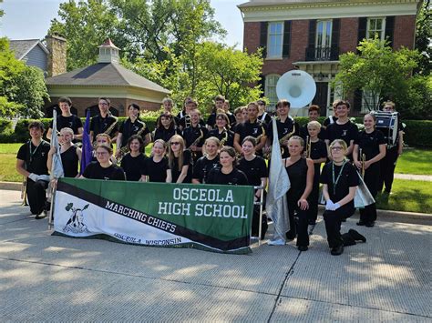 The Ohs Marching Band Osceola School District