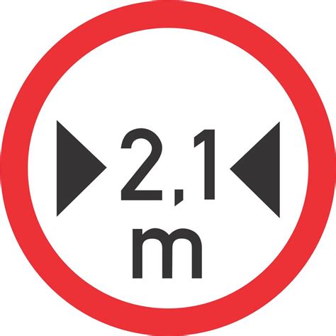 Width Limit Road Sign R239 Safety Sign Online