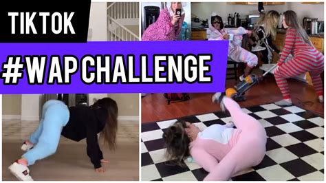 WAP Dance Challenge TikTok Compilation 2020 Only Girls YouTube