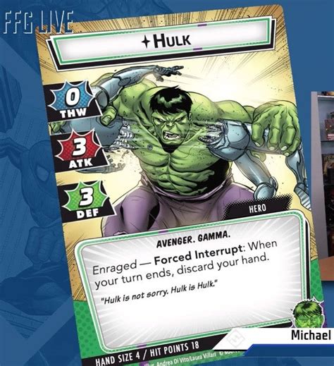Marvel Champions Reveals New Hulk Hero Pack
