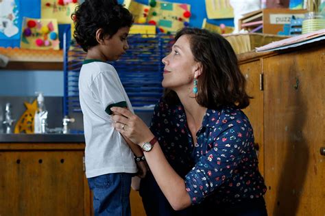 The Kindergarten Teacher Maggie Gyllenhaal Towers Over Tough