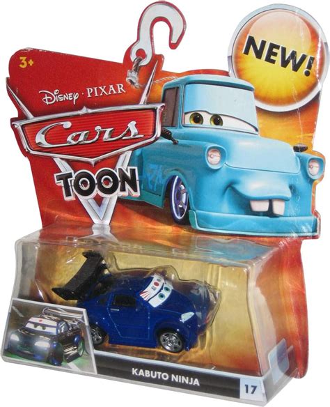 Disney Pixar Cars Toon 155 Die Cast Car Kabuto Ninja