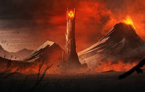 Wallpaper Lord Of The Rings Mordor Mount Doom Eye Of Sauron Images