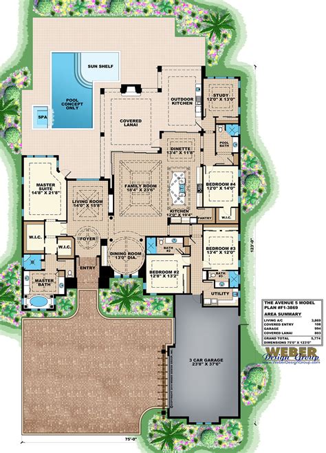 Single Floor Modern House Plans Floor Roma