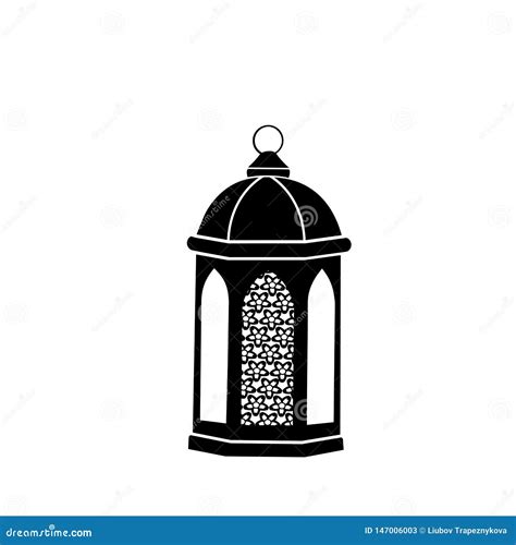 Arab Lantern Fanous Is The Symbol Of Ramadan Stock Vector