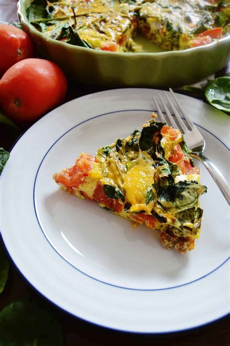 Smoked salmon and asparagus frittata. Delicious Low Carb Breakfast Casserole Recipe
