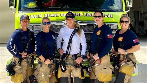 First ever all-female crew makes history at Florida fire ...