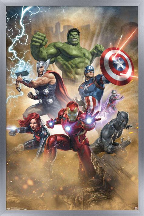 Marvel Cinematic Universe Avengers Fantastic Wall Poster 14 725 X