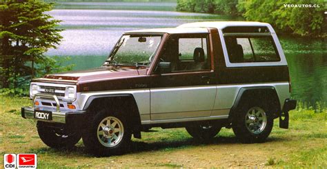 Daihatsu Rocky Largo Ficha de producto Chile Año 1989 VeoAutos cl