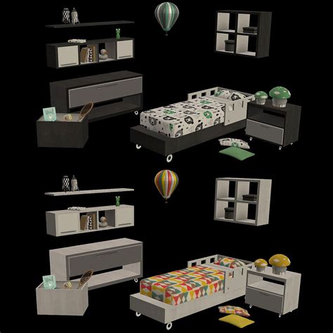 Riekus13 Sims 4 Bedroom Sims House Sims 4 Cc Furniture