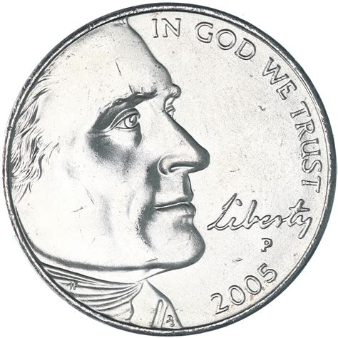 2005 P Jefferson Bisonbuffalo Nickel Choice Bu Us Coin Daves
