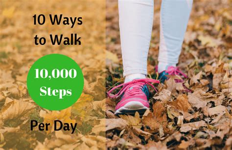 How To Walk 10000 Steps Each Day Sparkpeople