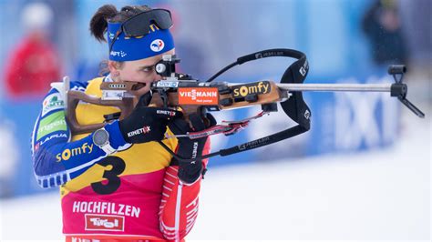 Biathlon The French Womens Relay Winner In Hochfilzen Teller Report