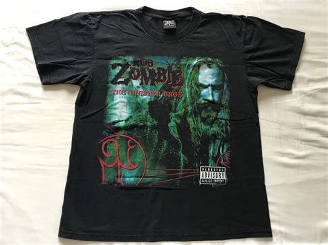 Vintage Rob Zombie The Sinister Urge 2001 Vintage T Shirt Grailed