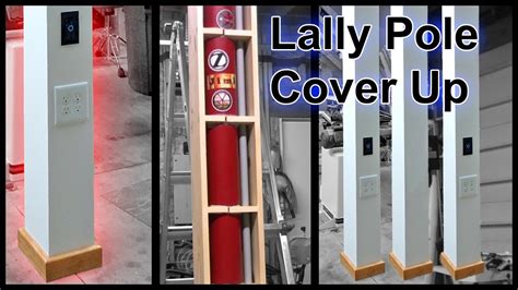 Basement Column Covers Lally Columns Creative Trim Ideas Fine