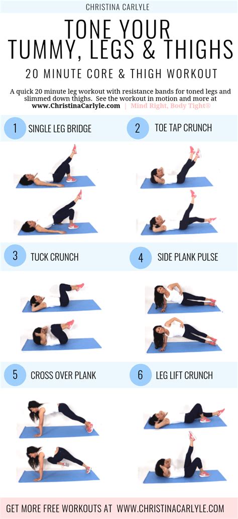 Bodyweight Leg And Ab Workout For Women Perfect To Burn Fat At Home Or