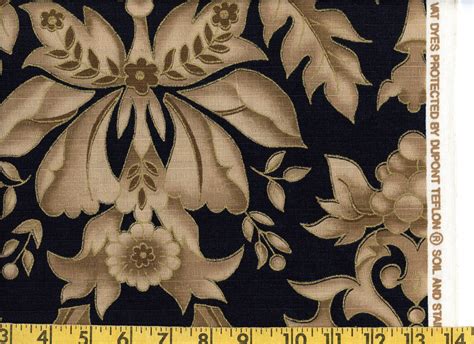 Find quilt weight cottons with beautiful blooms by anna maria horner and rifle paper co. Baroque Rococo upholstery fabric, large scale damask floral