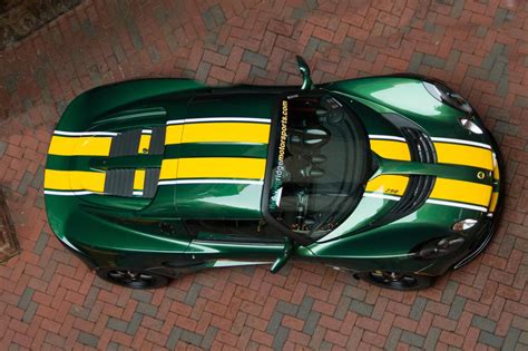 Lotus British Racing Green And Yellow Stripes Guide The Lotus Cars
