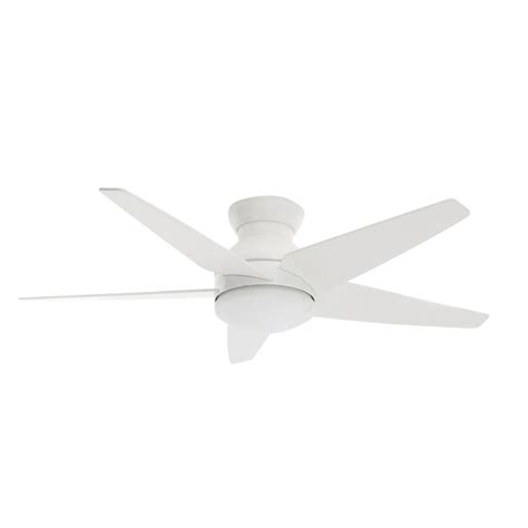 Casablanca 59195 piston outdoor ceiling fan. Casablanca Isotope 52 in. Indoor Snow White Ceiling Fan ...