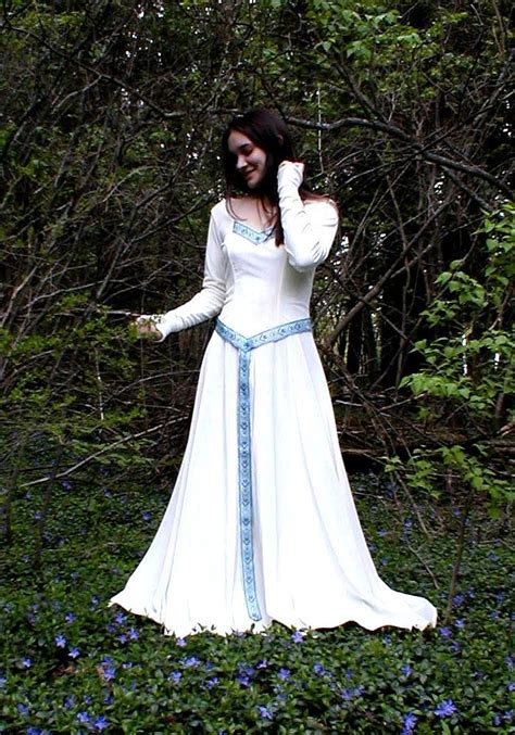 Pics For Modern Celtic Dress Blue Wedding In 2019 Irish Wedding Dresses Celtic Dress