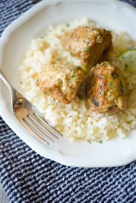 Coconut and fresh lime juice come together to wake up any palate! Coconut Lime Chicken Meatballs {Gluten Free | Dairy Free ...