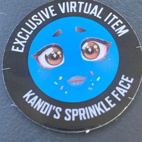 Roblox Series 3 Star Sorority Kandis Sprinkle Face Virtual Item Code