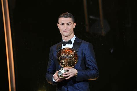 Cristiano Ronaldo Wins 5th Ballon Dor Award As Best Player In Fifth