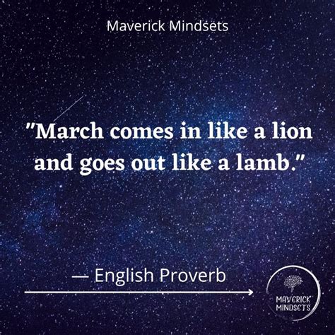 55 Thought Provoking Month Of March Quotes Maverick Mindsets