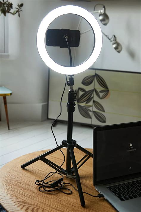 Youstar Led Ring Light And Phone Holder With Tripod Urban Outfitters Uk Ring Light With Stand