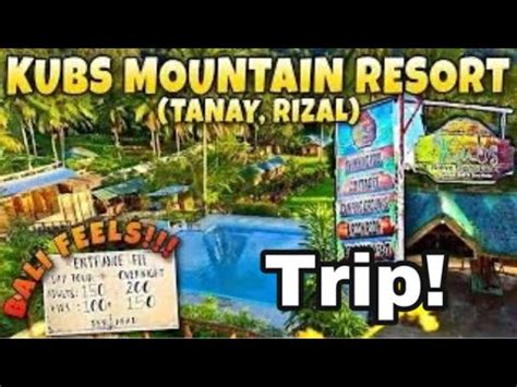 Tara Na Sa Tanay Kubs Mountain Resort YouTube