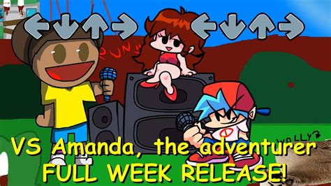 Friday Night Funkin Vs Amanda The Adventurer Full Week Release V1